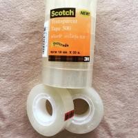 ราคา เทปใส3/4นิ้วสก็อตช์3Mแกนเล็ก (7731593129)