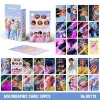 ราคา 30-132pcs Manhwa มังงะ Blue Tiger K-Pop: Demon Hunters เลเซอร์ Holographic โปสการ์ด Saja Boys Lomo การ์ด Rumi Mira Zoey Baby Romance Abby Mystery Jinu Photocards Fast Shipping YM (44124688769)