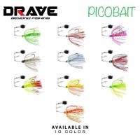 ราคา Drave PICOBAIT COLORADO V2 MINI SPINNER BAIT LURE (29552822649)