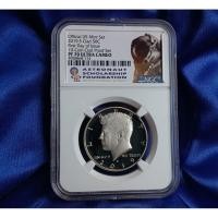 ราคา เหรียญเกรด NGC PF 70 Ultra Cameo First Day Of Issue - John F. Kennedy 50th Anniversary of Apollo 11 Half Dollar 2019-S (28690514510)