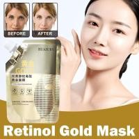 ราคา HUASURV 100ml Retinol Gold Mask Nourishing Firming Whitening Peel Off Mud Mask มาส์กหน้า (44025050822)