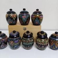 ราคา ตลับ กล่องไม้ ใส่เครื่องประดับ ของชำร่วย เอนกประสงค์ เครื่องเขินลงลัก ล้านนา ทรงโอ่ง3"เลือกรูป (29722084999)