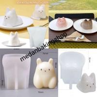 ราคา แม่พิมพ์พุดดิ้ง 3D Jiggly/แม่พิมพ์พุดดิ้งซิลิโคน/แม่พิมพ์พุดดิ้งซิลิโคนสําหรับแมว,หมี,กระต่าย/Jiggly Silky พุดดิ้ง Tosuni เป็ดไวรัส Agar-agar แม่พิมพ์ (42170771868)
