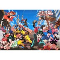 ราคา โปสเตอร์ การ์ตูน อาบมัน มายฮีโร่ อคาเดเมีย My Hero Academia 僕のヒーローアカデミア (2016) POSTER 14.4"x21" Inch Japan Anime v1 (7863079210)
