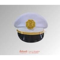 ราคา หมวกหม้อตาลครูเอกชน สีขาว เกรด A สำหรับผู้ชาย (24796149681)