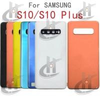 ราคา สําหรับ Samsung Galaxy S10 / S10 Plus แบตเตอรี่ฝาหลังประตูเปลี่ยนชิ้นส่วนซ่อมป้องกันกรณี (27438188812)