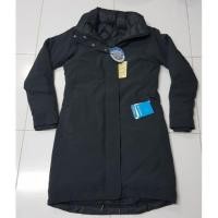 ราคา เสื้อโค้ทยาวขนเป็ด Columbia สีดำ มีฮู้ด size s ใหม่ แท้ (2102635536)