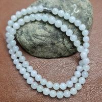 ราคา สร้อยคอหยก หยกขาว Jadeite Type A ขนาด 8 มิล (8769881440)