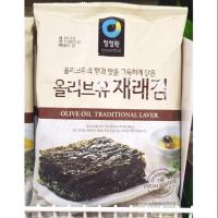 ราคา สาหร่ายอบน้ำมันมะกอกเกาหลี แผ่นใหญ่ (2378975521)