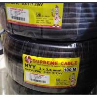 ราคา NYY สายสายไฟเดี่ยว 3X2.5MM 3X2.5 MM 3X2.5 SUPREME METERAN RETAIL CUT (43324058190)