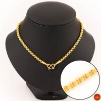 ราคา LSW สร้อยคอทองคำแท้ 3 สลึง (11.37 กรัม) ลายทาโร่ NE-3 (25070747674)