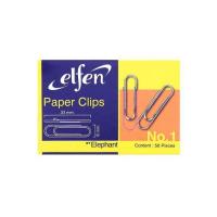 ราคา ลวดเสียบกระดาษแบบกลม No.1 ขนาด 33มม. เอลเฟ่น (10213226213)