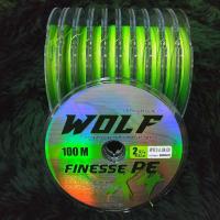 ราคา สาย PE ถัก4 X4 WOLF ญี่ปุ่นแท้ เหนียวๆ ยี่ห้อหมาป่า สาย พีอี สายพีอี สายpe (8210245862)