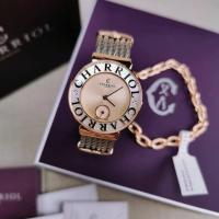ราคา CHARRIOL St. Tropez Quartz Diamond Light Pink Dial Ladies Watch (5918530877)