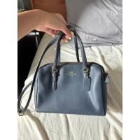 ราคา กระเป๋าหนัง Coach สีน้ำเงิน มือสอง (29138125041)