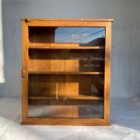 ราคา [ไม้สักเก่า] ตู้ไม้สักแต่งบ้านแขวนติดผนัง ตู้สนู้ปปี้ (13066775147)