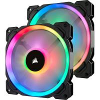 ราคา CORSAIR LL140 RGB 140mm Dual Light 2 Fan Pack with Lighting Node PRO (ราคาเคลียร์สต็อค) (6437362925)