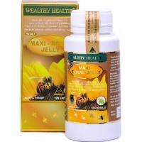 ราคา Wealthy health Maxi-Royal jelly 10HDA33mg (6%) 1650 mg (120 เม็ด) (3114653647)