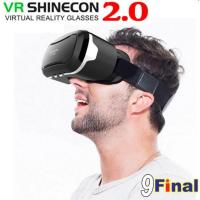 ราคา แว่นตา 3 มิติ แว่น 3D VR (Virtual Reality ) VR SHINECON II 2.0 แว่นตา ดูหนัง ฟังเพลง ใช้ได้กับ โทรศัพท์ 4.7 - 6 นิ้ว (935192890)