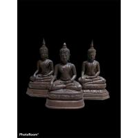 ราคา พระสามสมัย พระสุโขทัย พระอู่ทอง พระเชียงแสน หน้าตัก5นิ้ว เนื้อโลหะทองเหลืองรมดำ (11125746014)