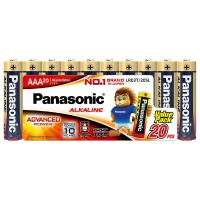 ราคา PANASONIC ถ่านอัลคาไลน์ AAA รุ่น LR03T/20SL แพ็ค 20 ก้อน (27110330612)