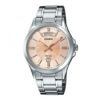 ราคา Casio นาฬิกาข้อมือผู้ชาย สายสแตนเลส สีเงิน รุ่น MTP-1381D-9AVDF,MTP-1381D-9A,MTP-1381D (6745648954)