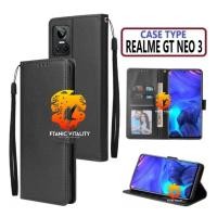 ราคา FLIP LEATHER CASING REALME GT NEO 3 LEATHER CASE FLIP WALLET LEATHER PREMIUM LEATHER WALLET OPEN CLOSED CASE HP FLIP CASE REALME GT NEO 3 (28785557521)