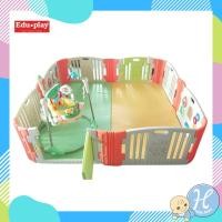 ราคา Eduplay คอกเด็กเกาหลีพร้อมแผ่นกิจกรรม Happy baby room Classic คอกกั้นเด็ก นำเข้าจากเกาหลี คอกเด็ก ที่กั้นเด็ก (57236283)