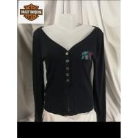 ราคา Harley Davidson​ Brand_2nd hand เสื้อคลุมแขนยาวสีกรมท่าผ้าฝ้าย​ %/ Size L/ Made in USA ​/ แท้มือสองกระสอบนำเข้า​r (12498378820)