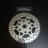 ราคา Chainring 44T Gear Silver Chrome Crank OSBMX old school BMX arm vintage part (29324497163)