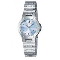 ราคา Casio นาฬิกาข้อมือผู้หญิง สายแสตนเลส รุ่น LTP-1177A - สีเงิน/ฟ้า (63197314)