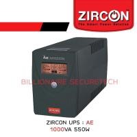 ราคา ZIRCON AE 1000VA 550W UPS (1636502651)