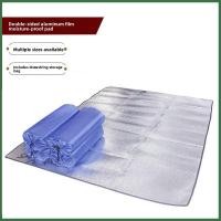 ราคา เสื่ออลูมิเนียมฟอยล์สองด้านเสื่อกันความชื้น, เสื่อหญ้า Camping Mat Ground Mat เสื่อปิกนิก เสื่อชายหาด 2x 2.2m x 1.5m Multi-Person (24247005563)
