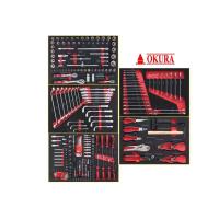 ราคา ชุดเครื่องมือ 246 (ไม่รวมตู้เครื่องมือ) ยี่ห้อOKURA รุ่นG-OK-TCS246 (29676048152)