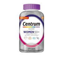 ราคา Centrum ผู้หญิง 50+ วิตามินรวม หลายแร่ อเมริกา Silver Women 50+ age Multivitamin 275 capsule (6048219283)