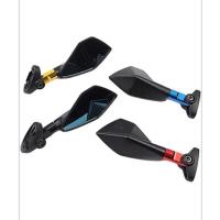 ราคา ชุดยึดชิล กระจกติดชิว ทรง 5 เหลี่ยม งานมิเนียม PCX Nmax Ninja เลนส์ไม่หลอกตา (25456805439)