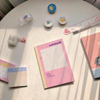 ราคา Notebook size A5 7mm line สมุดโน๊ตขนาดA5 มีเส้น กระดาษถนอมสายตา ลายน่ารักๆ เกาหลีๆ (9643207999)