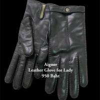 ราคา Aigner ถุงมือหนังแบรนด์ดังจากฝรั่งเศส (16195911754)