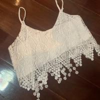 ราคา สายเดี่ยวลูกไม้ สายเดี่ยวเอวลอย (5032668029)