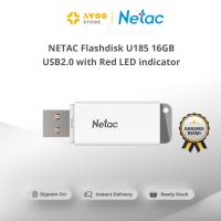 ราคา NETAC Flashdisk U185 16GB USB2.0 พร้อมไฟแสดงสถานะ LED สีแดง (29141975789)