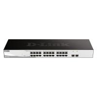 ราคา D-Link (DGS-1210-26) Switch 24-port UTP 10/100/1000Mbps 2-port Gigabit SFP (3814599961)