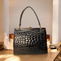 ราคา กระเป๋าหนังท้องจระเข้แท้วินเทจ มือสองนำเข้า (42604181368)