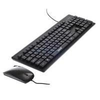 ราคา OKER Keyboard (2in1) USB (KM-2068) Black (574398362)