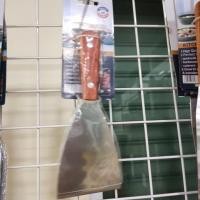 ราคา เกียงทำขนมด้ามไม้ 3 นิ้ว เกียงสแตนเลส (26757873464)