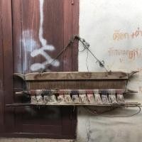 ราคา ฟืมทอผ้า ฟืมมือสอง ฟืมทอผ้าโบราณ ฟืมโบราณ ของเก่า เครื่องมือทอผ้า (18449150496)