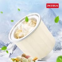 ราคา Petrus ถังไอศกรีม สแตนเลสเหล็ก 304 ใช้ร่วมกับเครื่องทำขนมปัง ZP020 (4241457660)