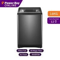 ราคา Haier เครื่องซักผ้าฝาบน Inverter 18 kg รุ่น HWM180-B278S6 (26503197721)