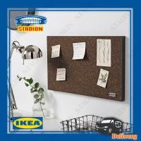 ราคา บอร์ดติดข้อความ+หมุด ไม้ก๊อก น้ำตาลเข้ม 35x60 ซม. SVENSÅS สเวนฮวส IKEA (อิเกีย) (6138089420)