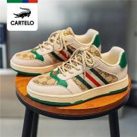 ราคา รองเท้ากีฬา ☟รถ DI Music Crocodile Men's Shoes Summer Air -รองเท้าส้นเท้านักสู้นักเรียนโพ้น♒ (19131033379)