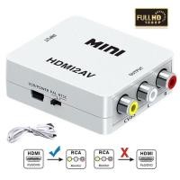 ราคา ตัวแปลงสัญญาณ HDMI to AV TV RCA Converter AV TO HDMI adapter (29643242372)
